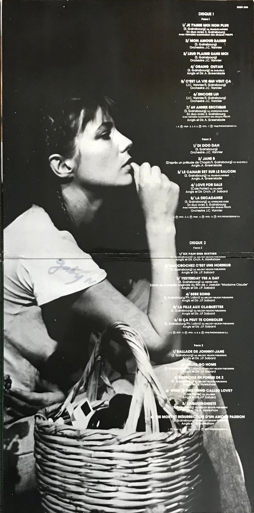 Jane Birkin & Serge Gainsbourg - Histoire De Melody Nelson - Je T'Aime Moi Non Plus + 1 Single 7" - Différents titres - Disque vinyle - Divers pressages - 1979 #3.2