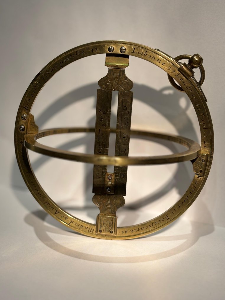 Nicholas BION - Ring dial - 鍍金黃銅 - 法國 - 1650-1700 - 春分环 / 天文的 #1.0