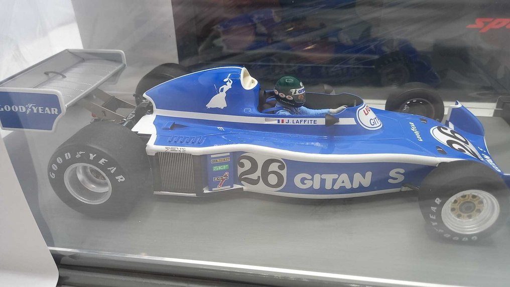 Sparkmodel 1:18 - Modelbil - Ligier JS5 Jacques Laffite Belgian GP 1976 - (cod.34) #2.1