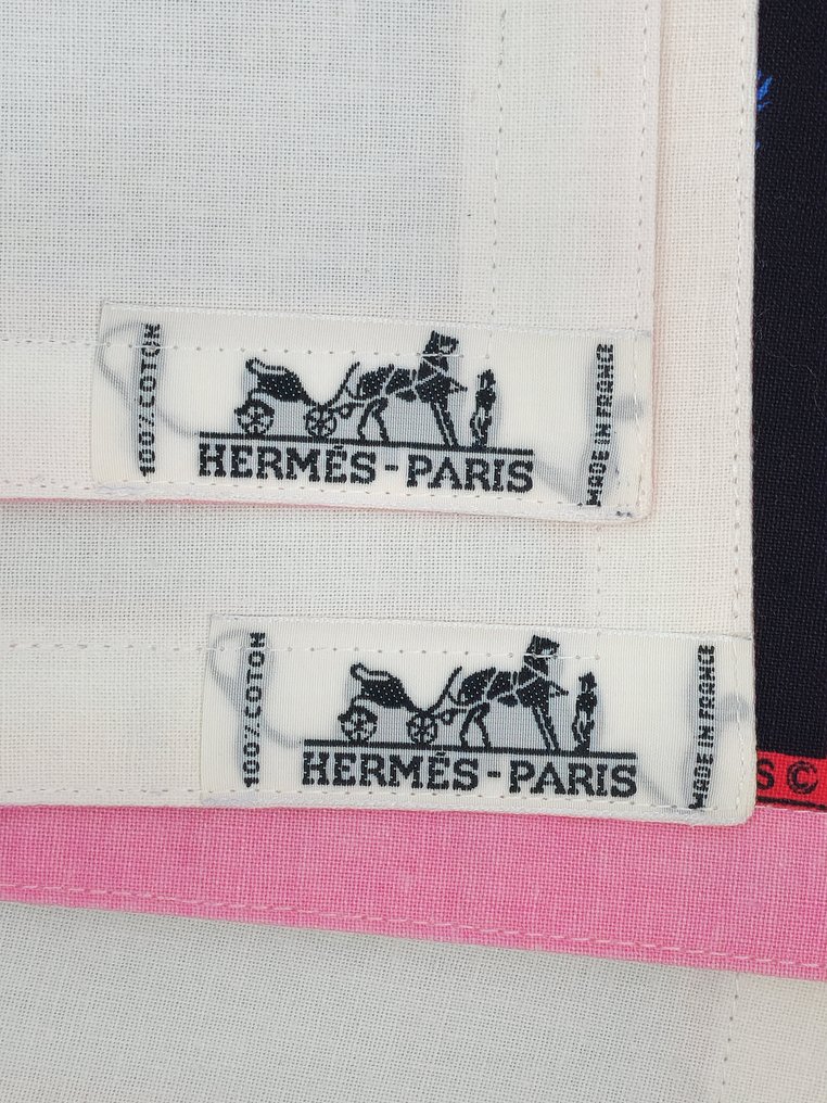Hermès - Set mit 2 Platzsets - Tischtuch  - 32 cm - 45.5 cm #2.1