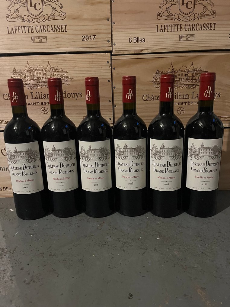 2016 Chateau Dutruch Grand Poujeaux - Moulis-en-Médoc - 6 Φιάλη (0,75L) #1.0