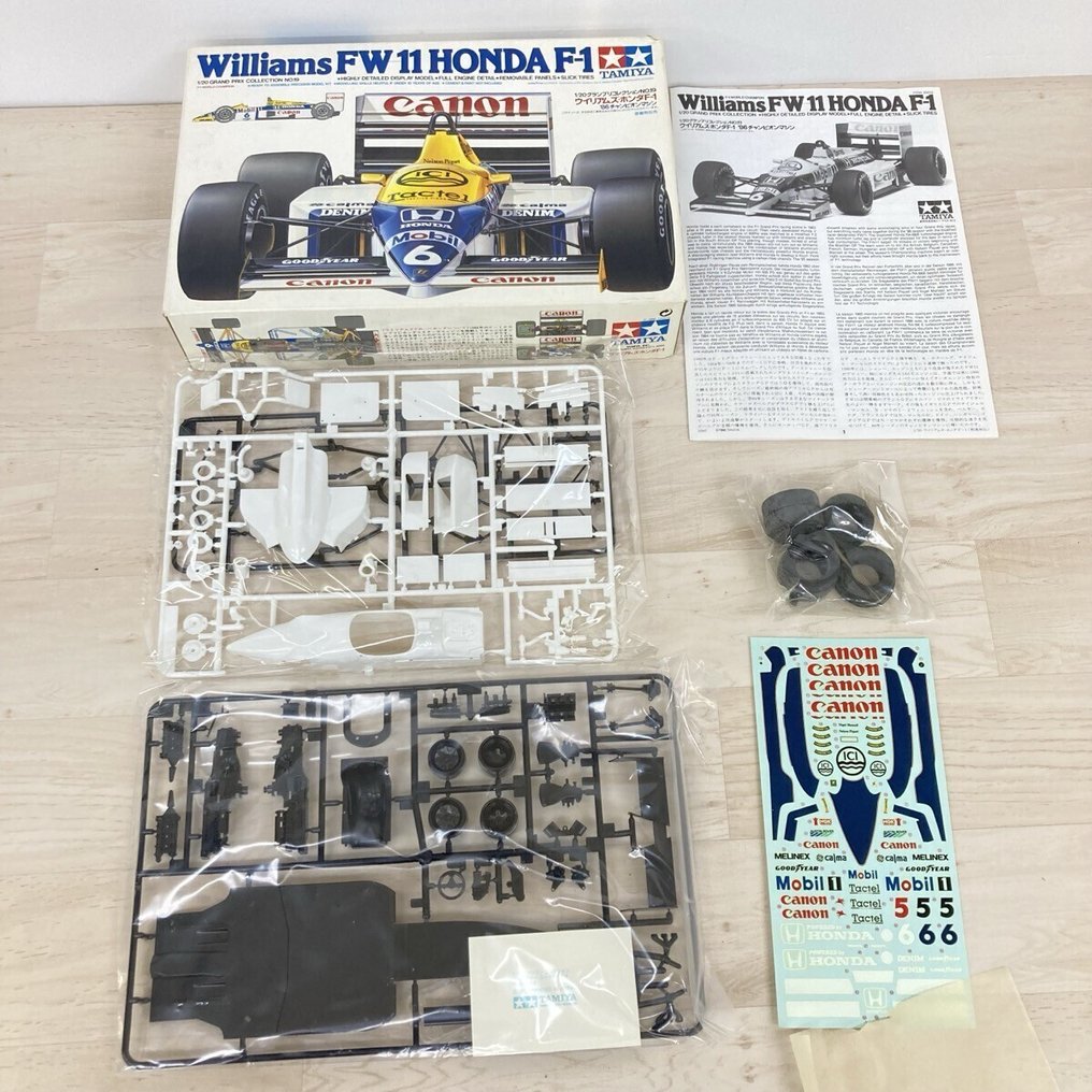 Tamiya 1:20 - Modell sportsbil - Williams FW11 Honda F1 #2.1
