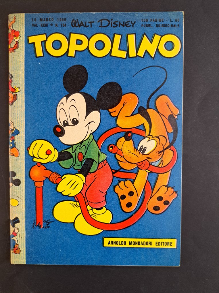 Topolino Libretto n. 124 e altri - 5 Comic - First edition - 1955/1956 #4.3