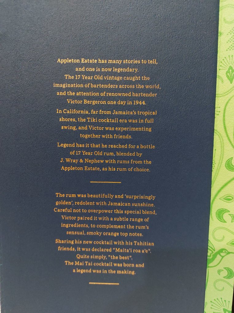Appleton 2006 17 years old - Legend - b. 2022 - 70cl #3.2