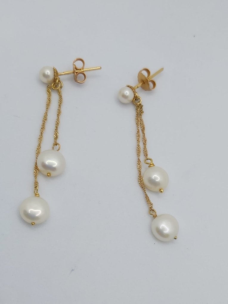 耳环 - 19.2克拉 黄金 #1.0