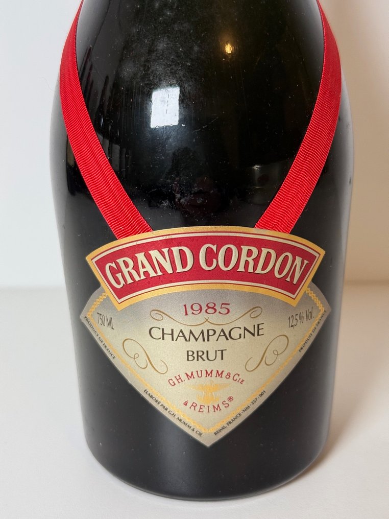 1985 G.H. Mumm & Cie, Grand Cordon - Champagne Brut - 1 Bottle (0.75L) #4.3
