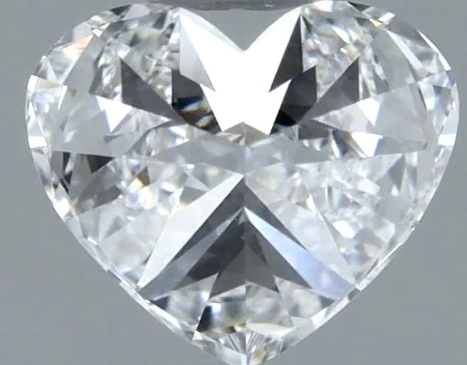 没有保留价 - 1 pcs 钻石  (天然)  - 0.70 ct - 心形 - F - VS2 轻微内含二级 - 美国宝石研究院（GIA） - *EX EX* #3.2