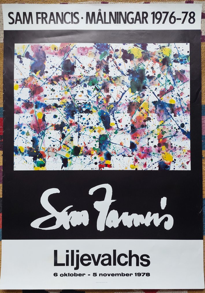 Sam Francis (after) - Sam Francis. Målningar 1976-78 - Anni ‘70 #1.0