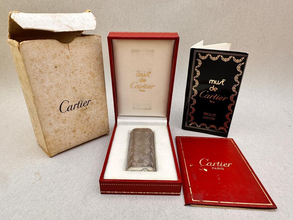 Cartier - lighter - Accendino - Placcato argento #1.0