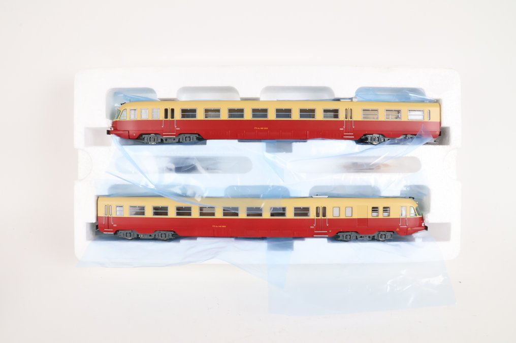 Roco H0 - 63114 - Treno automotore (1) - ALN 448/460 - FS #2.1