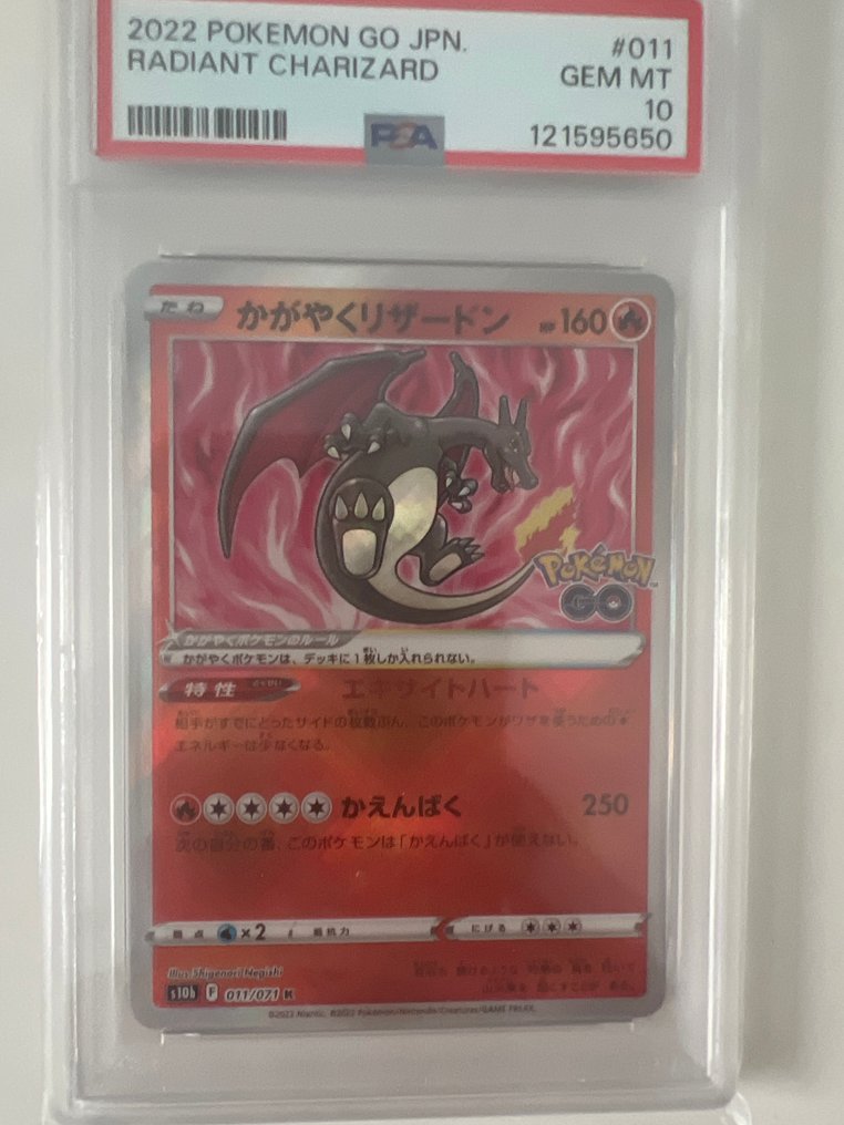 Pokémon - 1 Graded card - Charizard 011 Foil - PSA 10 #2.1