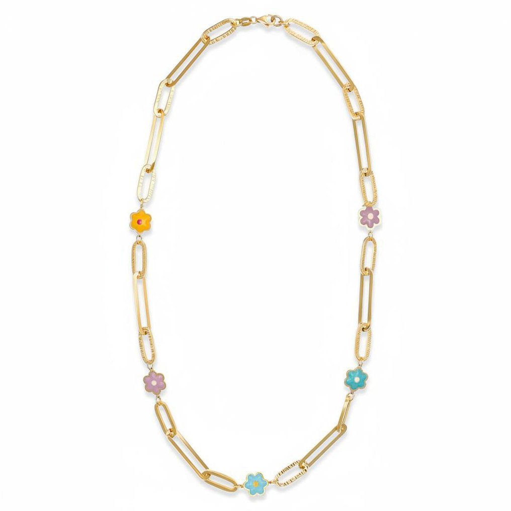 Halsketting - 18 karaat Geel goud #4.3