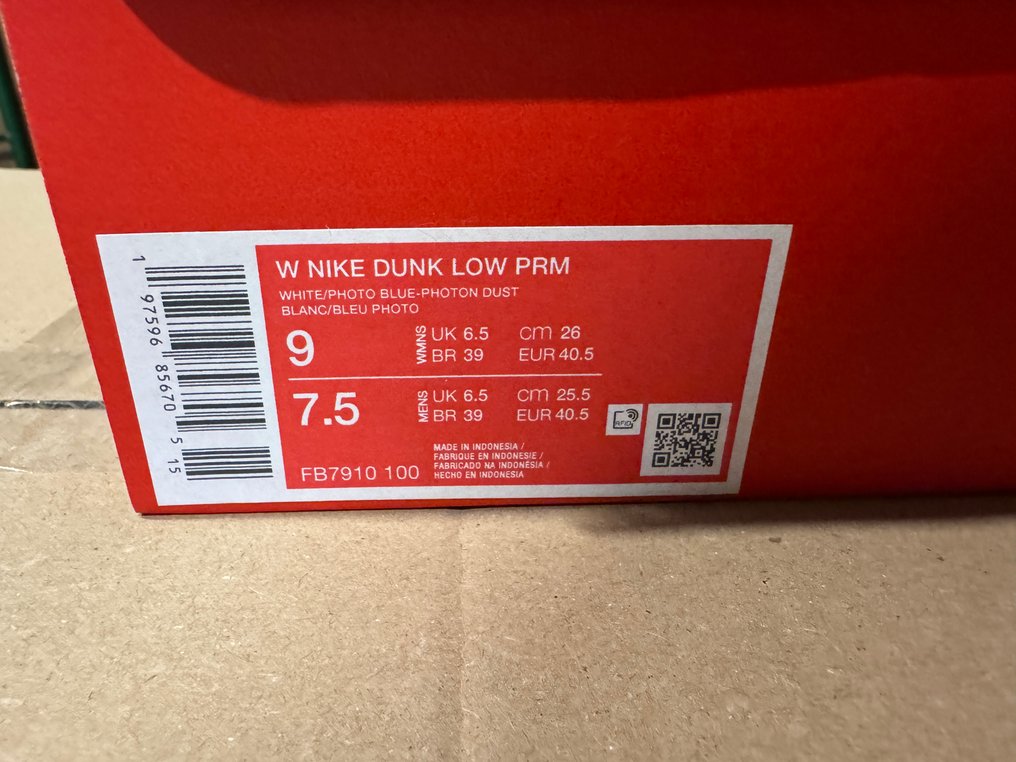 Nike - Dunk Low, W NIKE DUNK LOW PRM - Sneakers - Mέγεθος: EU 40.5 #2.1