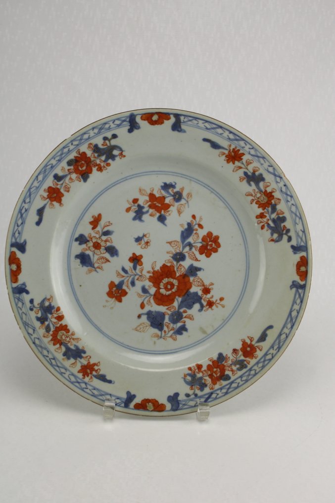 Πιάτο (2) - Πορσελάνη - Qianlong - Ανθοστολισμός #1.0