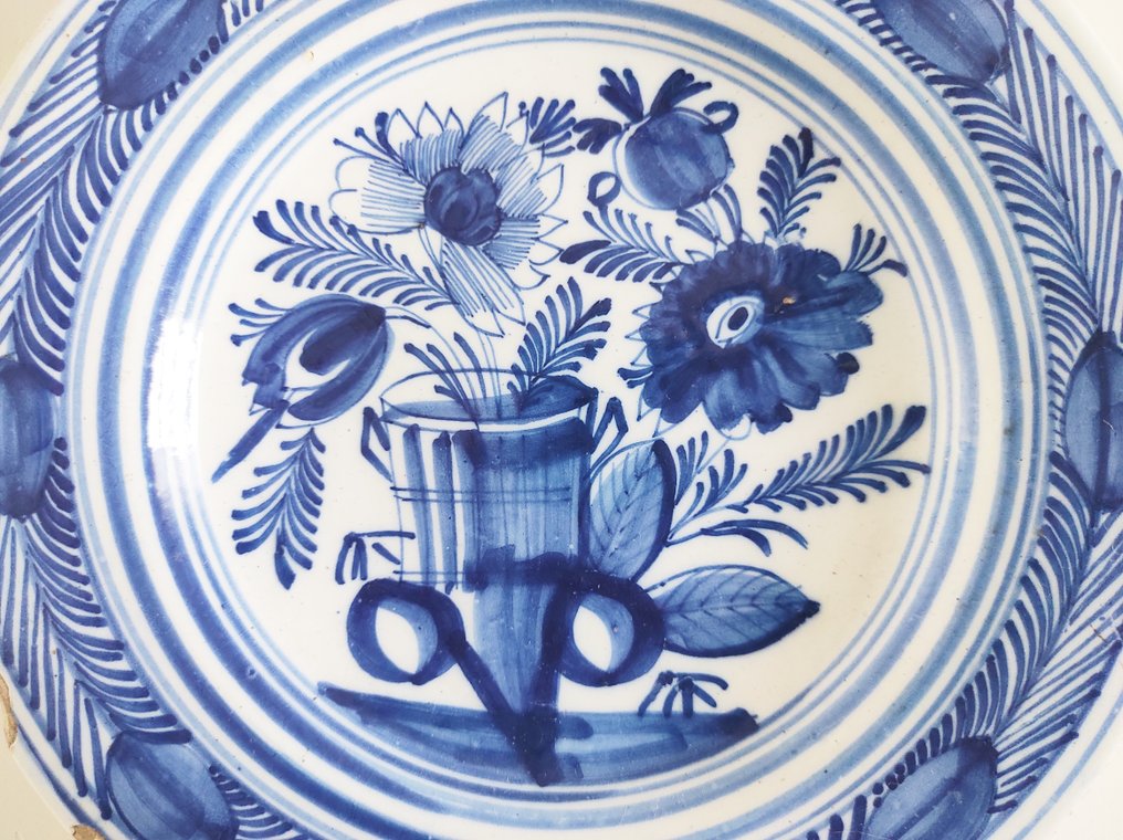 Delft - 盘子 - 代夫特陶器 #4.3