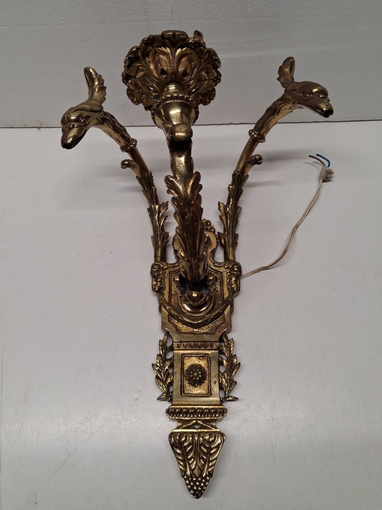 Wandlampe - Bronze - Bronzene Wandleuchte oder Ornament #1.0