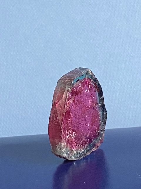 Watermelon tourmaline 46.3 ct - Height: 30 mm - Width: 25 mm- 9.2 g #2.1