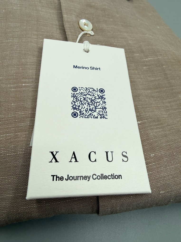 Xacus-size 40-Merinos- Wool & Linen-€269 - Πουκάμισο - New with tags #2.1