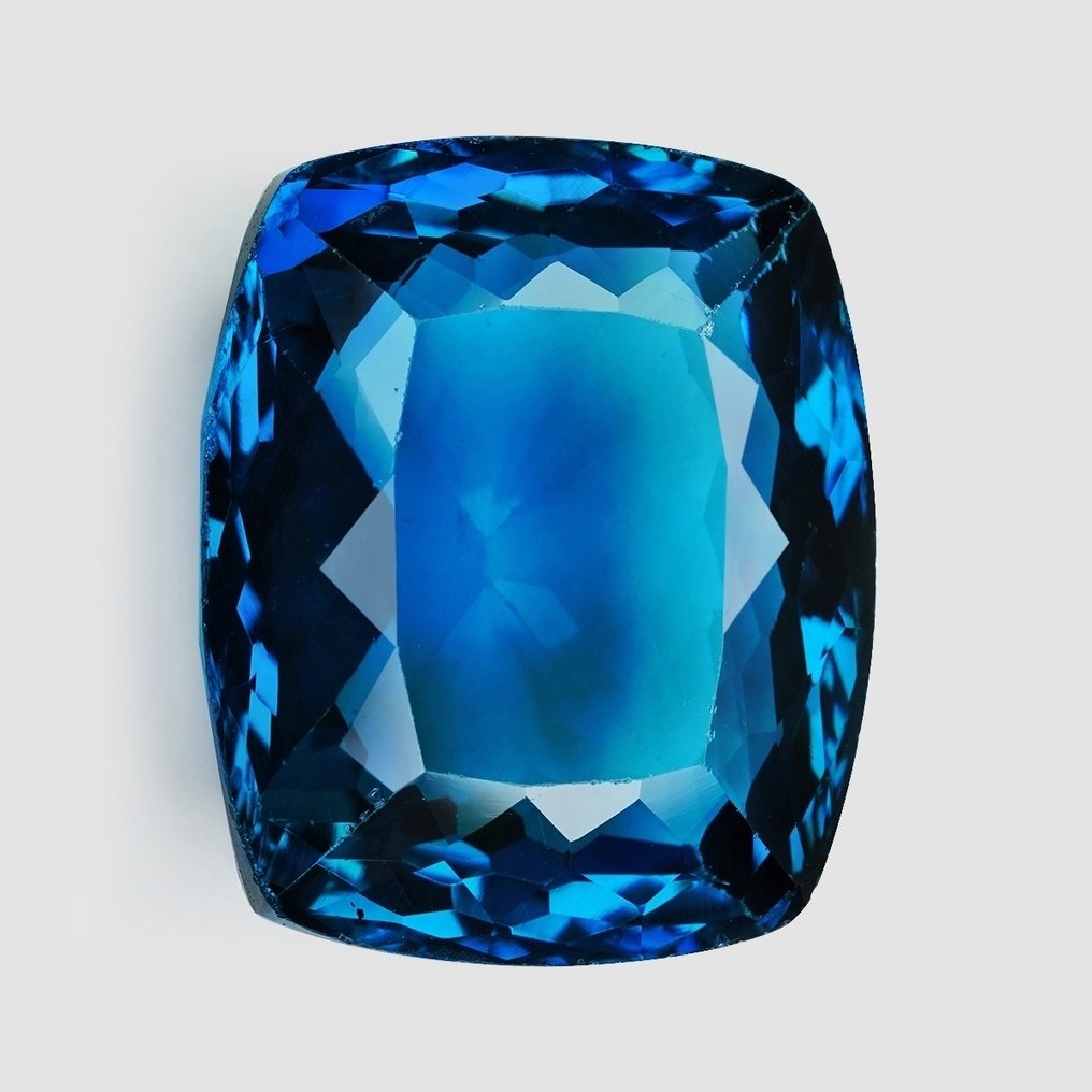 1 pcs  Μπλε Τοπάζιο  - 34.30 ct - Διεθνής Ένωση Έγχρωμων Πολύτιμων Λίθων (ICA GemLab) #2.1