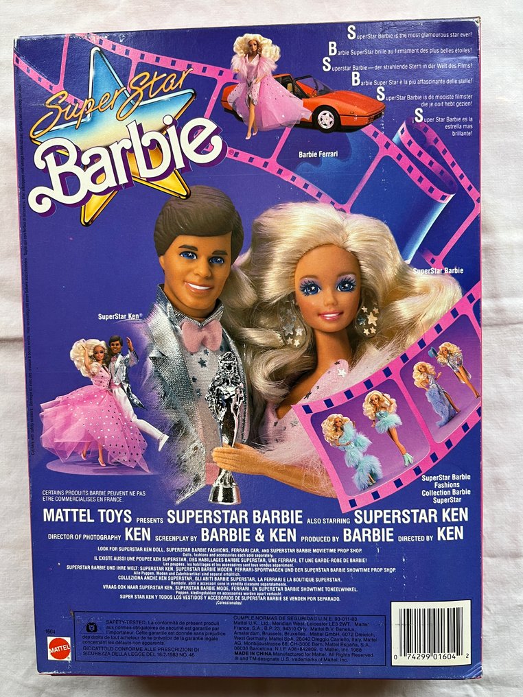 Mattel - Figure - SuperStar Barbie - Plastic #1.0