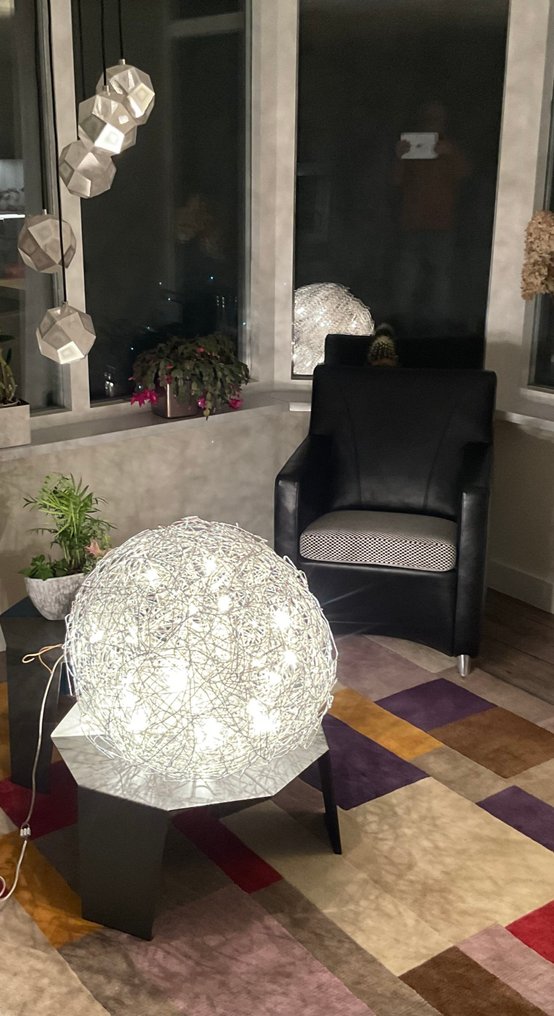 Enzo Castellani - 吊灯 - 铁丝 - 铝 #3.2