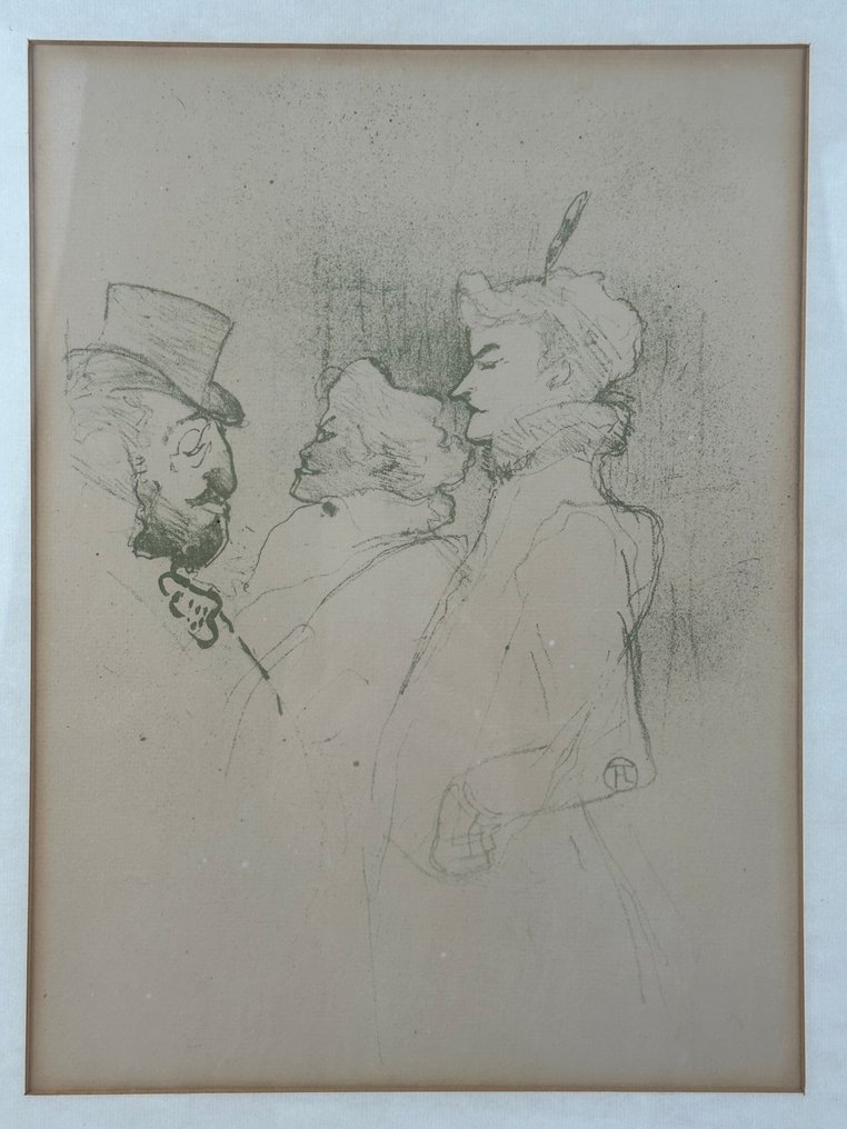 Henri De Toulouse-Lautrec (1864-1901) - Why not? Once is not to make a habit of it #1.0