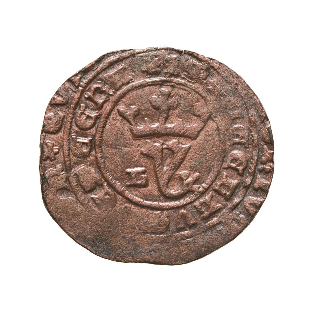 Πορτογαλία. D. João I (1385-1433). Real Branco - Lisboa - Sem Sinal Oculto (χωρίς τιμή ασφαλείας) #1.0