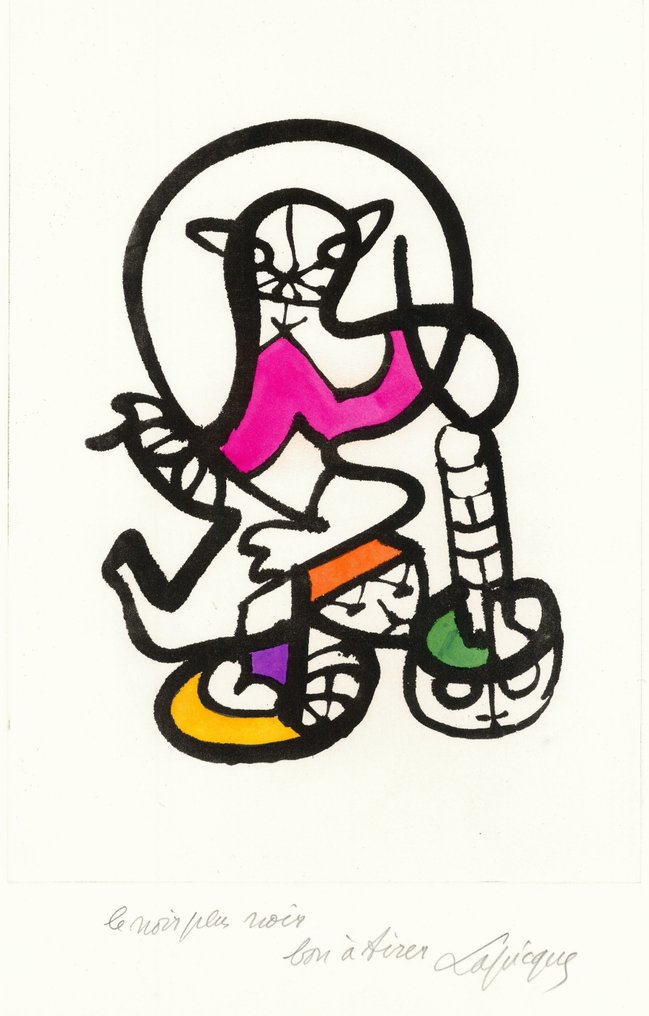 Charles Lapicque (1898 - 1988) - Composition - Bon à tirer ! #1.0