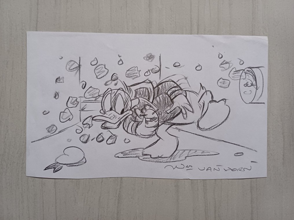 William Van Horn - Original drawing - Donald Duck - 2012 #1.0