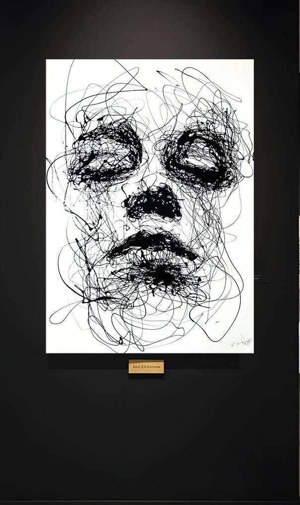 D. Witschkanow - ► "Abstract Grace of God - Black Lines" № I #1.0