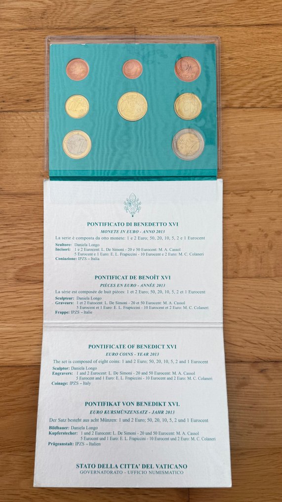 Vaticaan. Year Set (BU) 2013 (Zonder minimumprijs) #2.1