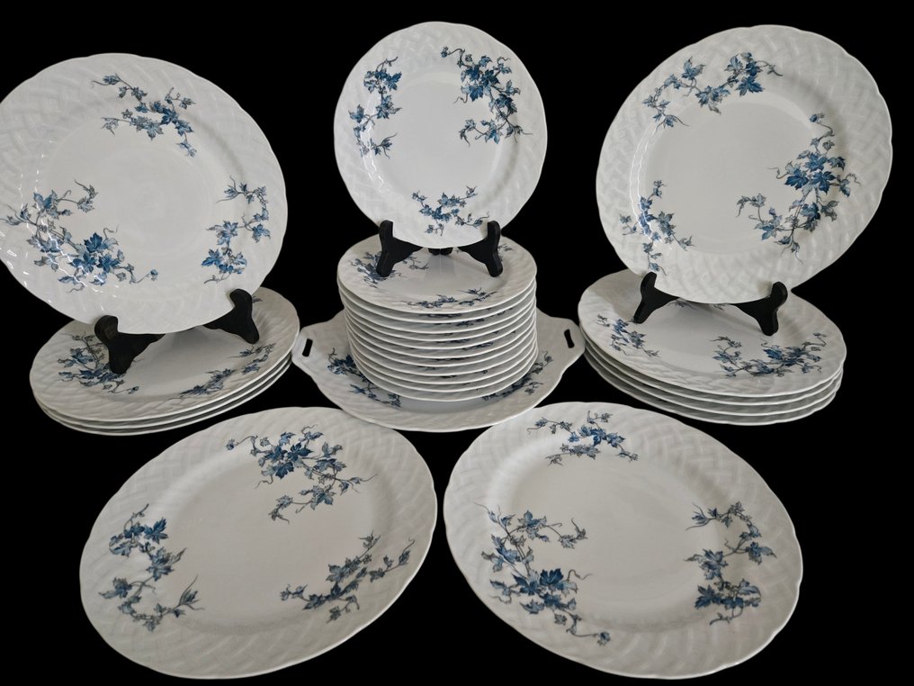Bernardaud &Cie Limoges - Table service (24) - Saint-Saens - Porcelain #1.0