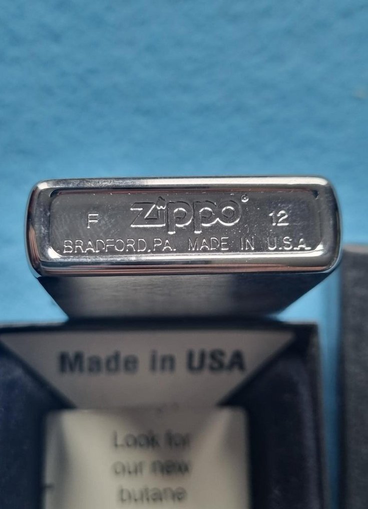 Zippo - Big Slick - No reserve price - Lighter - Steel #4.3