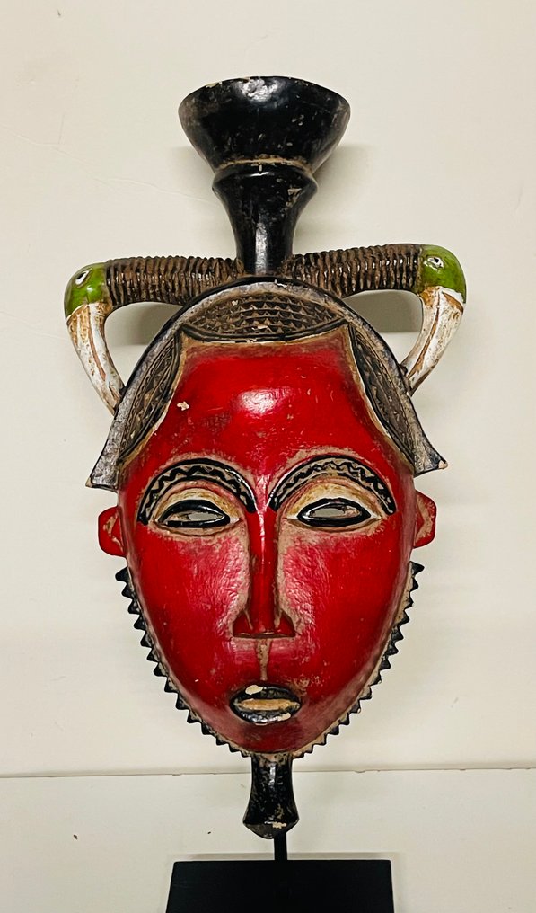 Baoulé mask - Baule - Côte d'Ivoire (No Reserve Price) #1.0
