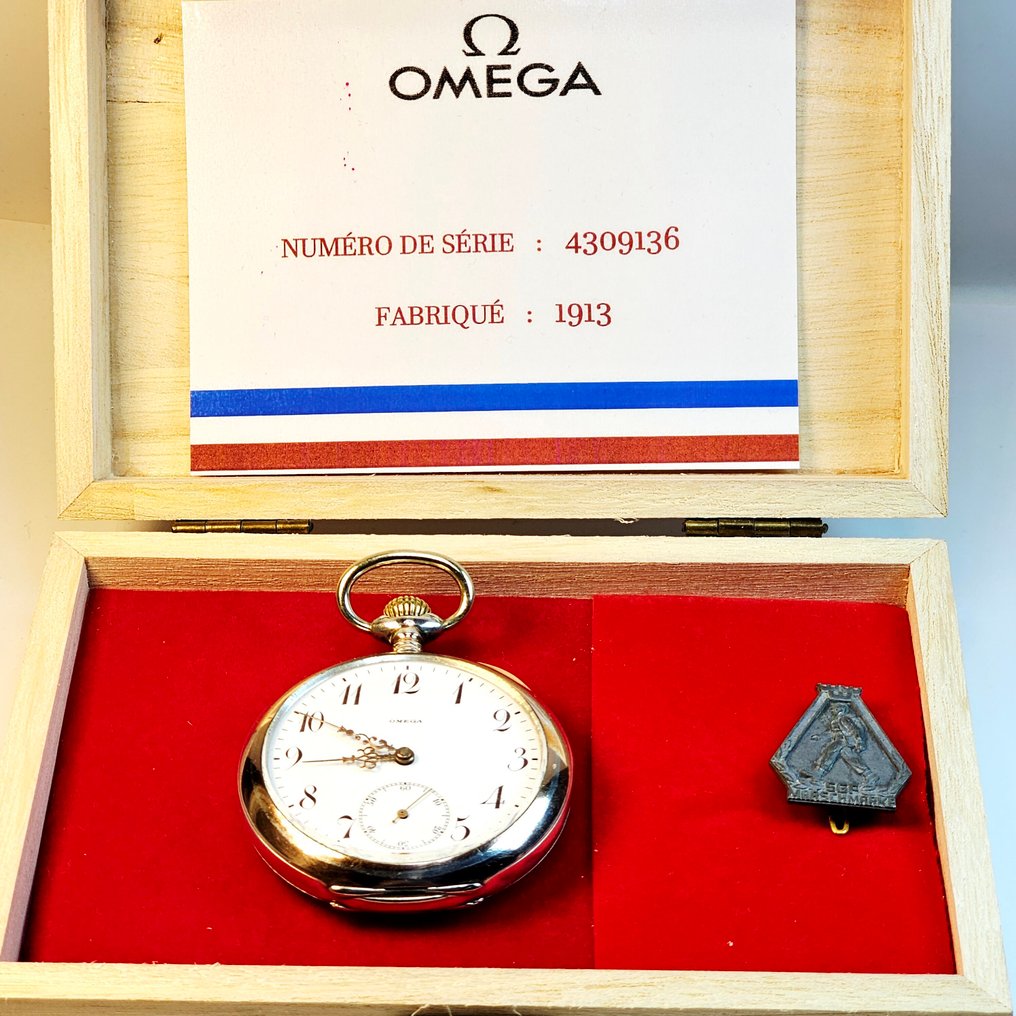 Omega - 1913. - pocket watch No Reserve Price - 1900-1949 #1.0
