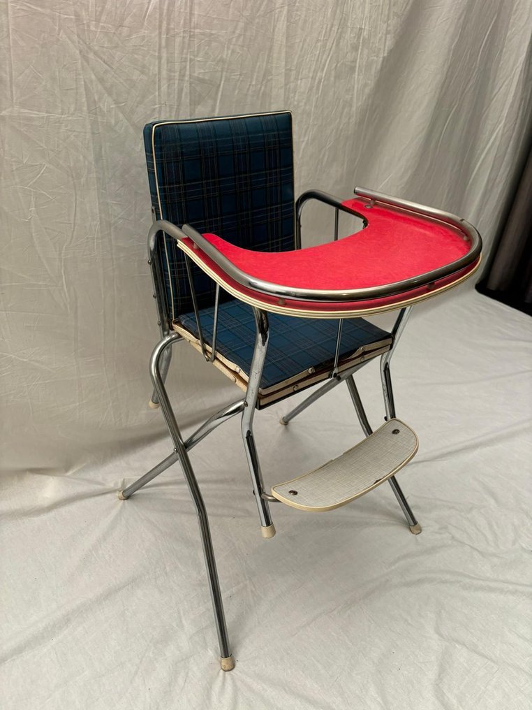 Stol - Krom - 60-talet barnstol #1.0