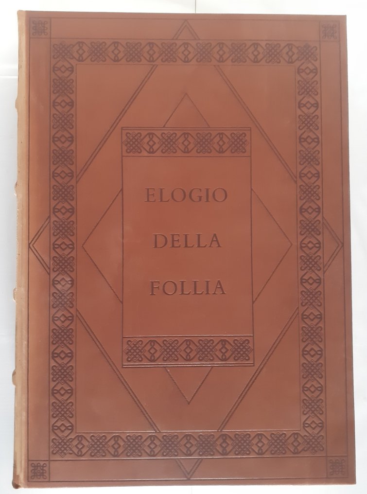 Pietro Annigoni - Erasmo da Rotterdam-Elogio della follia - 1978 #1.0