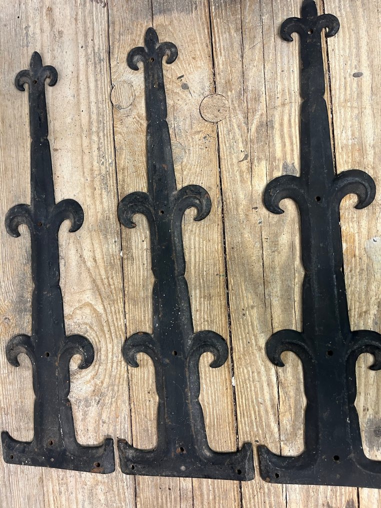 裝飾飾物 (4) - 百合 - 法國 - oude poort 装饰锚 #2.1