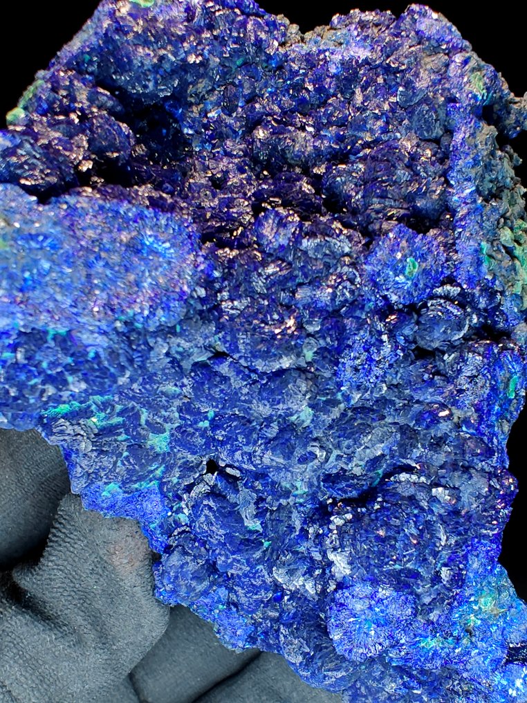 Azurit Kristálymátrix - Magasság: 11 cm - Szélesség: 9 cm- 526 g #4.3