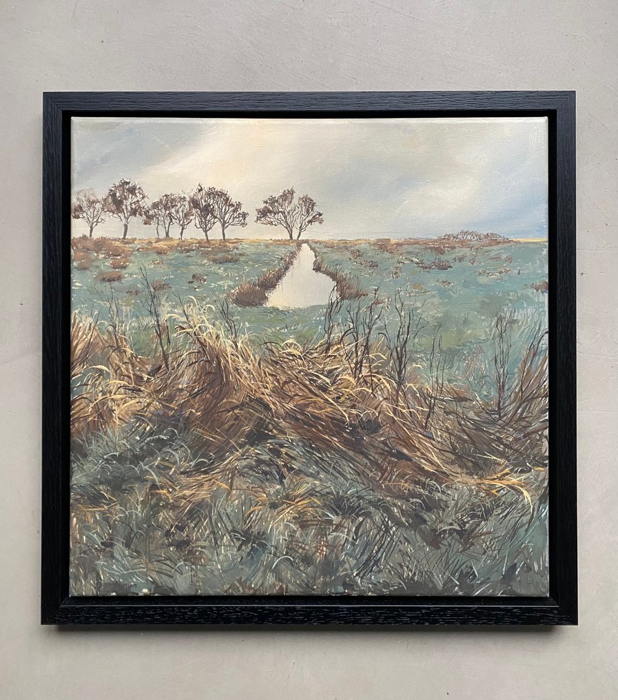 Marein Konijn - Water bij Peizer-Eeldermaden #1.0