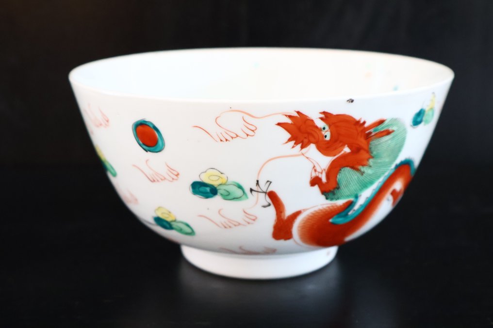 碗 (2) - 瓷 - 凤凰、龙、人物 #2.1