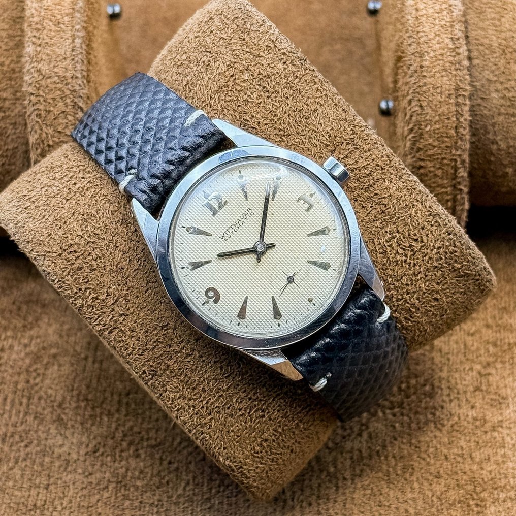 Wittnauer - "Honeycomb" - No Reserve Price - 506 - Men - 1950-1959  #2.1