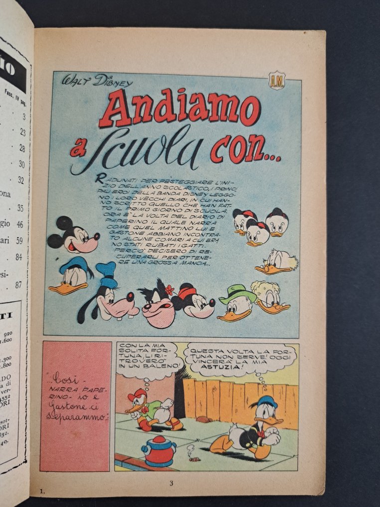Topolino Libretto n. 124 e altri - 5 Comic - First edition - 1955/1956 #2.1