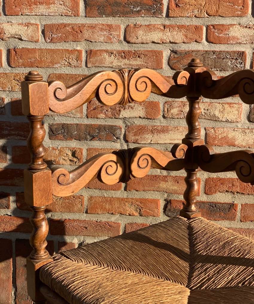 椅 - 木 - 迷人古董角落椅 #2.1