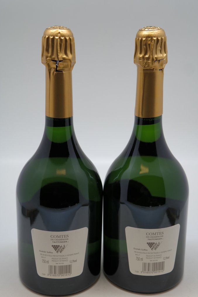 2008 Taittinger, Comtes de Champagne - 香槟地 - 2 Bottles (0.75L) #1.0