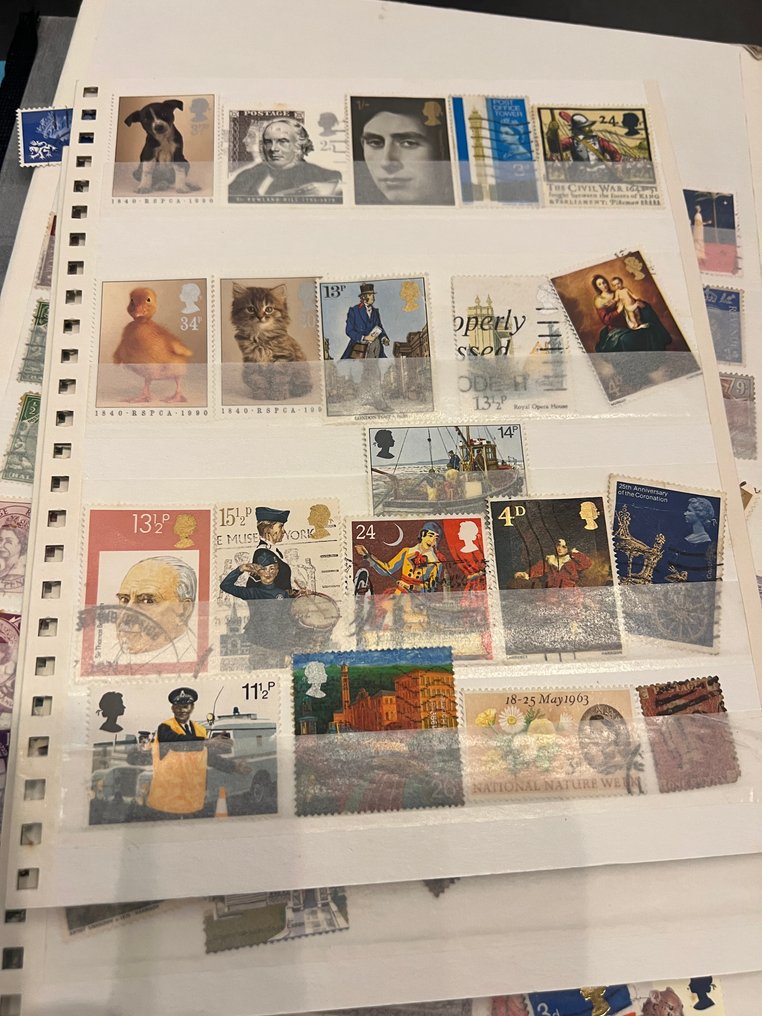 British Commonwealth - Very important lot of several thousand stamps from the reigns of Queens Victoria to Elizabeth II, #3.2