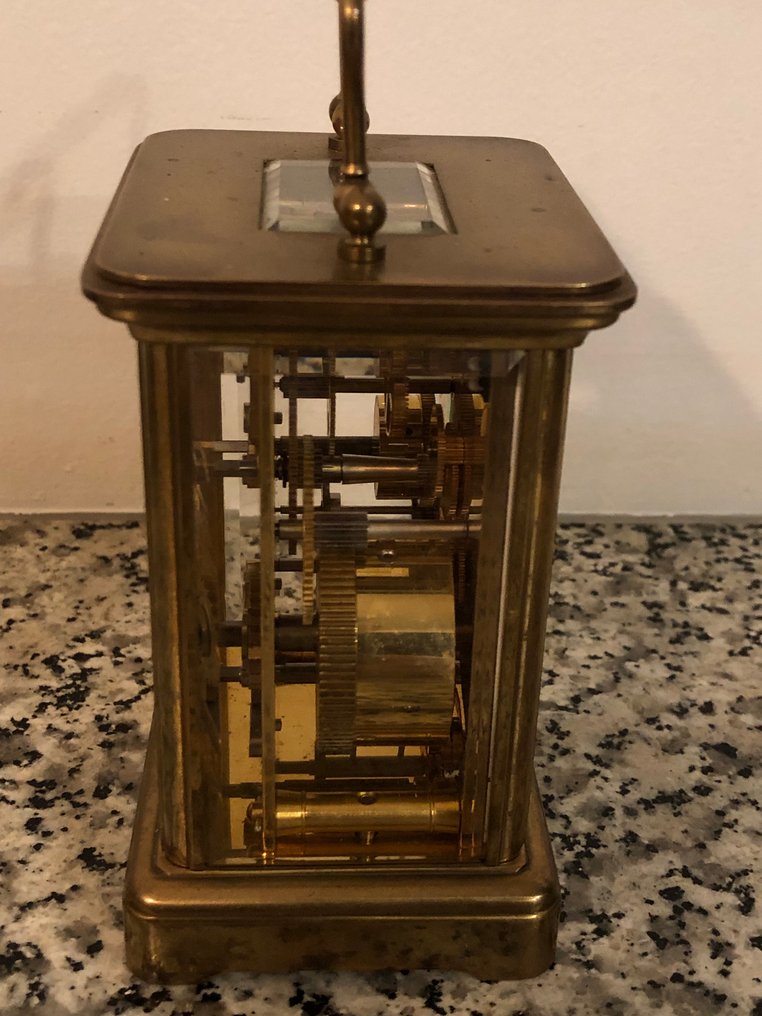 Carriage clock, Alarm clock - Matthew Norman -   Brass - 1960-1970 #4.3