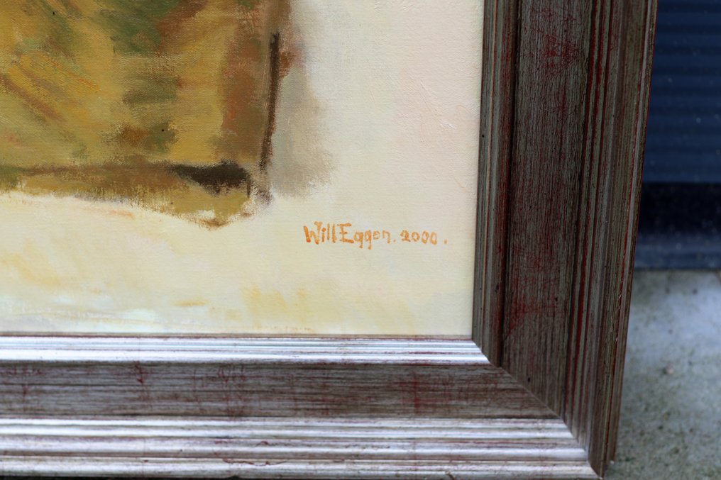 Will Eggen (1935-2024) - Gitaar met vaas #4.3