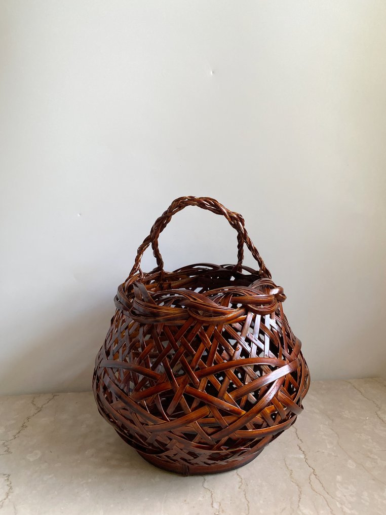 篮子 - 艺术花篮 花道 茶道, 竹 #1.0