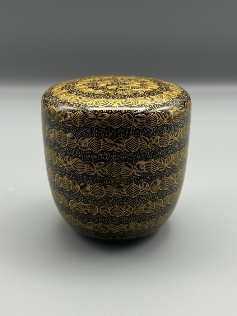 Mae Shigeo  前志芸男 - Natsume - Gratis fragt Chin-Kin Paulownia crest pattern Maki-e 沈金 桐紋様 蒔絵 - Træ #4.3